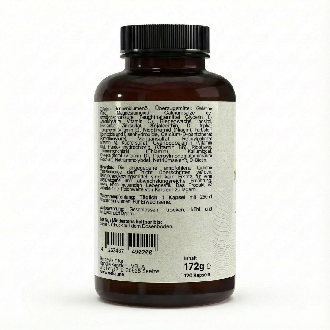 MULTIVITAMIN + MINERALSTOFFE KOMPLEX – 120 Softgels