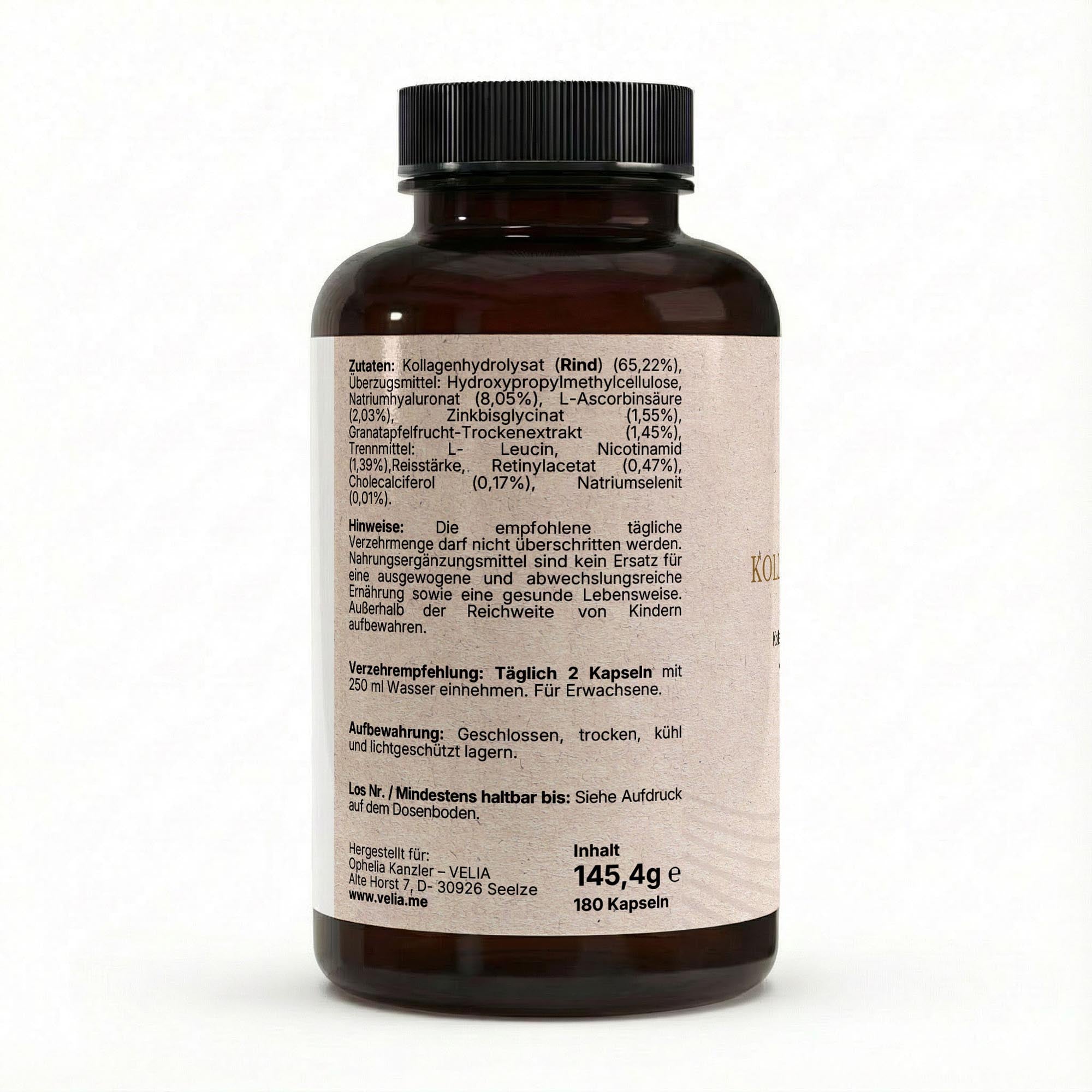 VELIA Kollagenhydrolysat Komplex – Produktvorteile und Anwendung